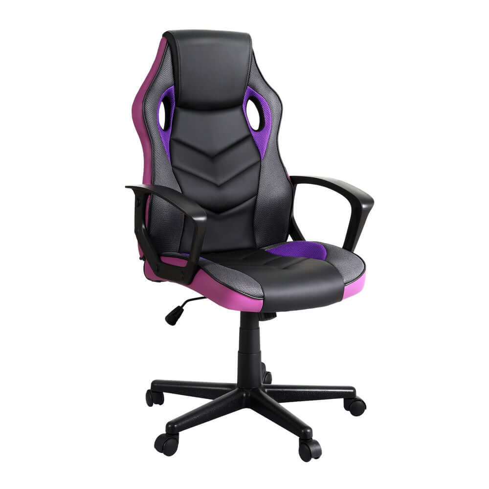 Artiss Gaming Office Chair - Sleek & Comfy Purple Design-Upinteriors