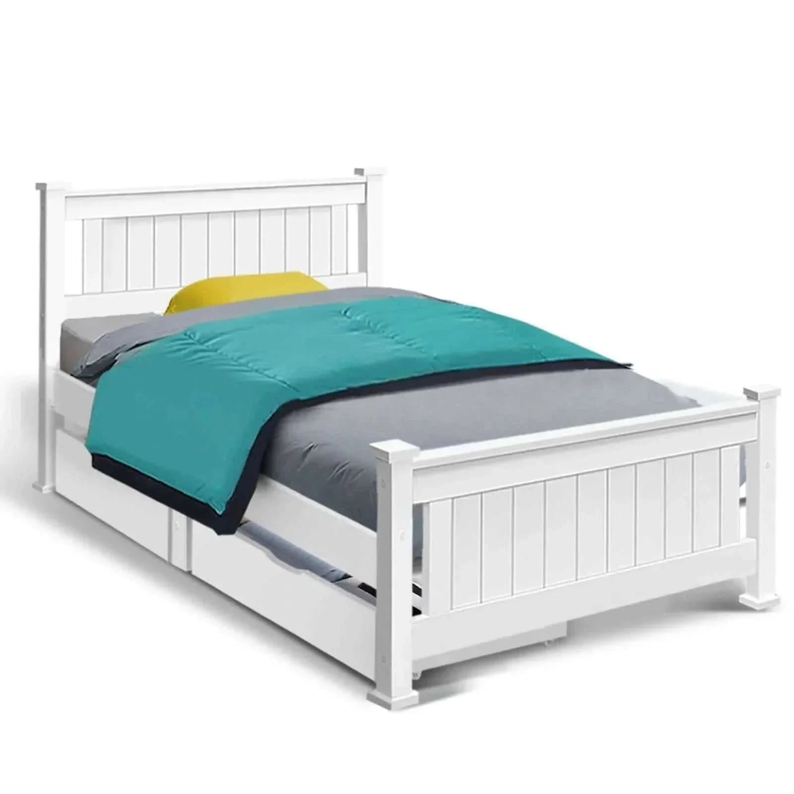 Artiss wooden bed discount frame