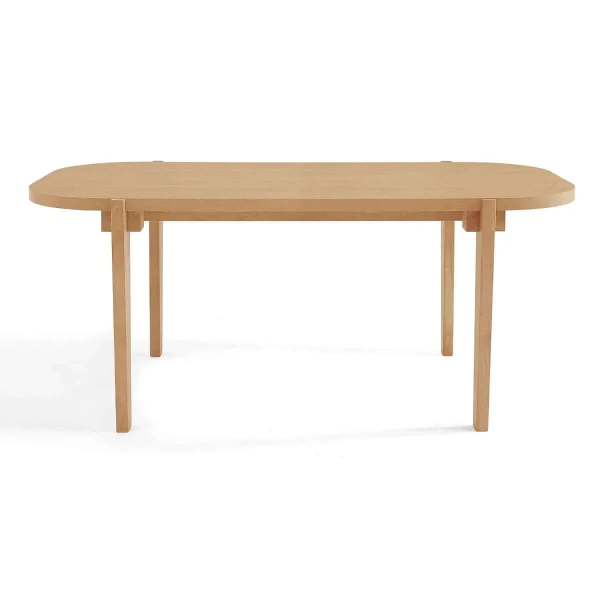 Bruno Rustic Farmhouse 6 Seater Dining Table-Upinteriors