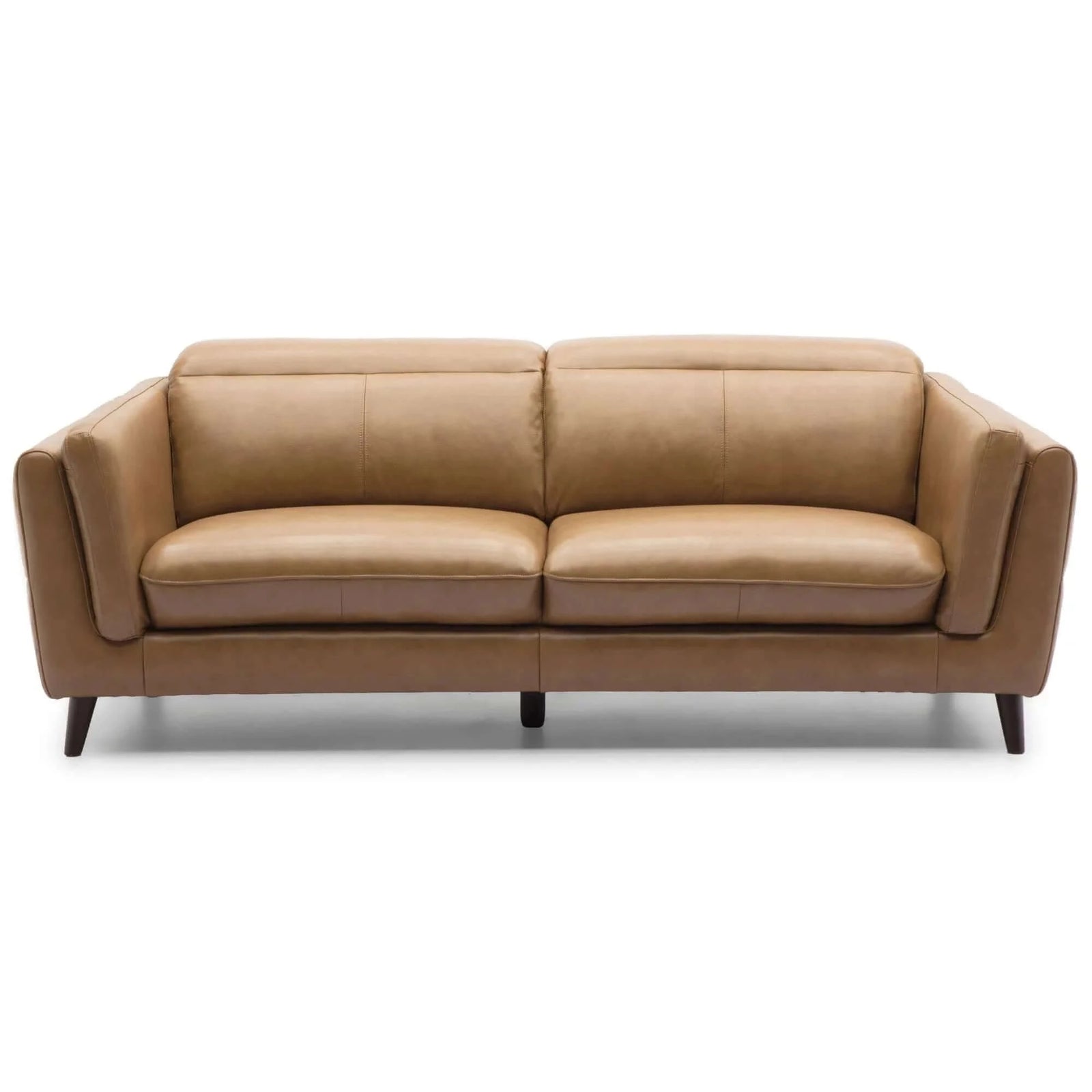 Quince 2 Seater Sofa Genuine Leather Upholstered Coach Lounge-Upinteriors