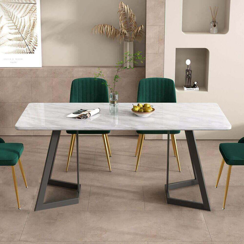 Transform Your Dining Space with the Elegance of a Marble Dining Table-Upinteriors