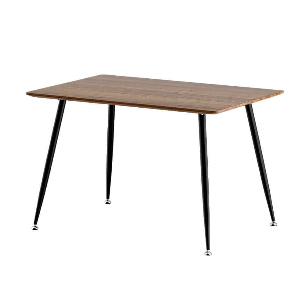 Artiss Dining Table 4 Seater Kitchen Cafe Wooden Table Rectangular 120CM-Upinteriors