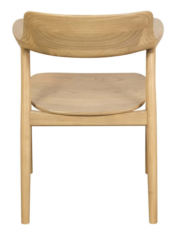 Nobu Solid Oak Armchair | Elegant & Comfortable-Upinteriors