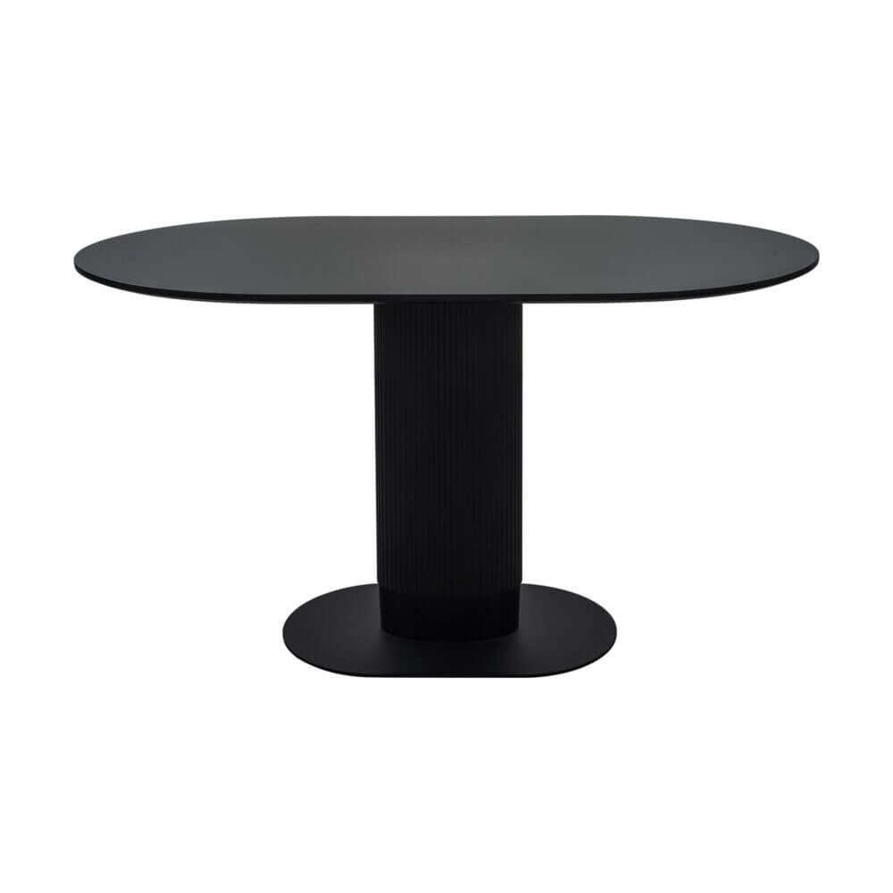 Clara Eclipse Oval Table — Elegance & Warmth-Upinteriors