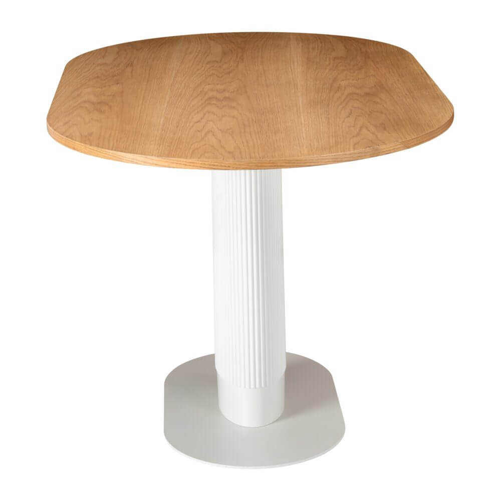 Clara Oval Dining Table - Sleek & Modern-Upinteriors