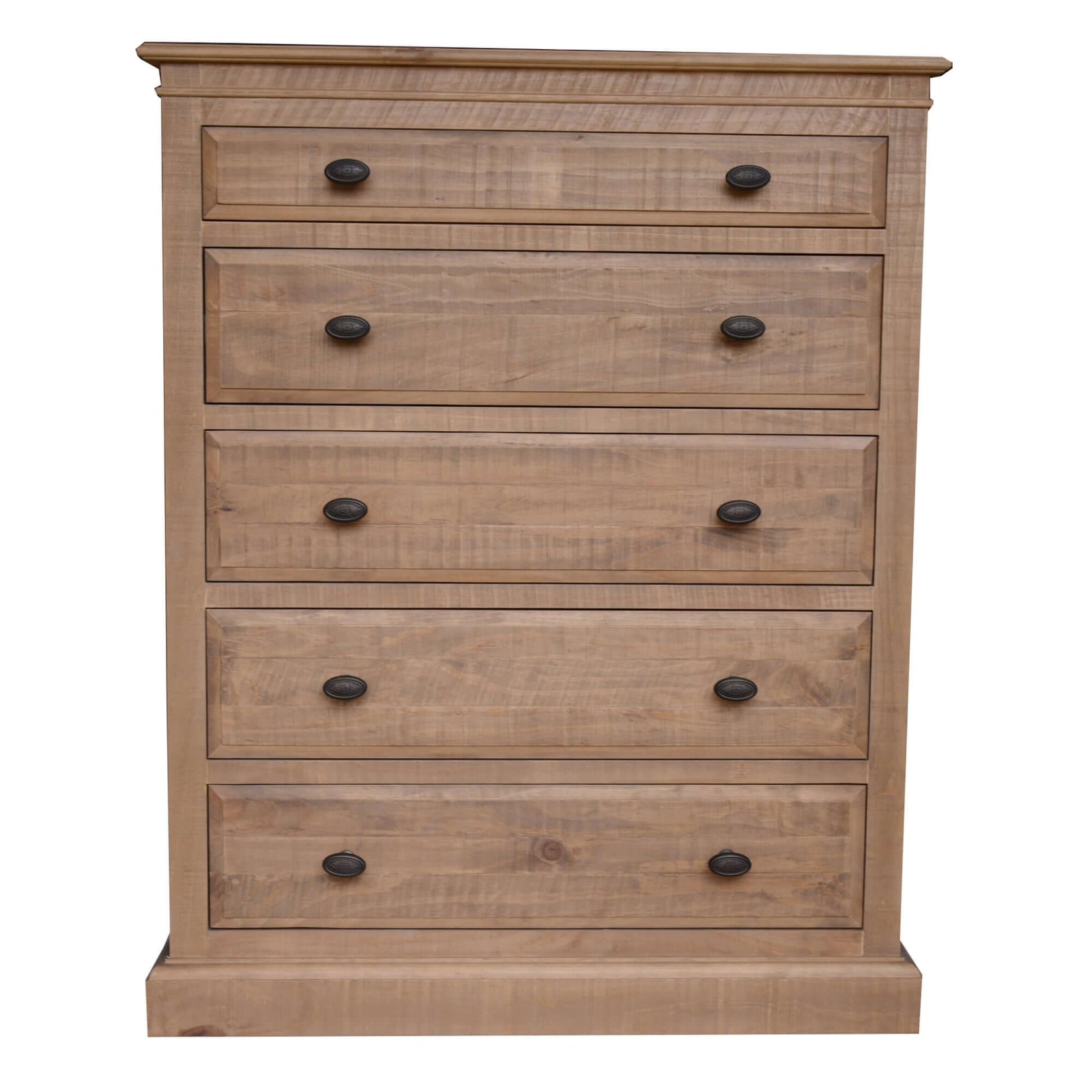 Jade Tallboy 5-Drawer Cabinet - French Provincial Style-Upinteriors