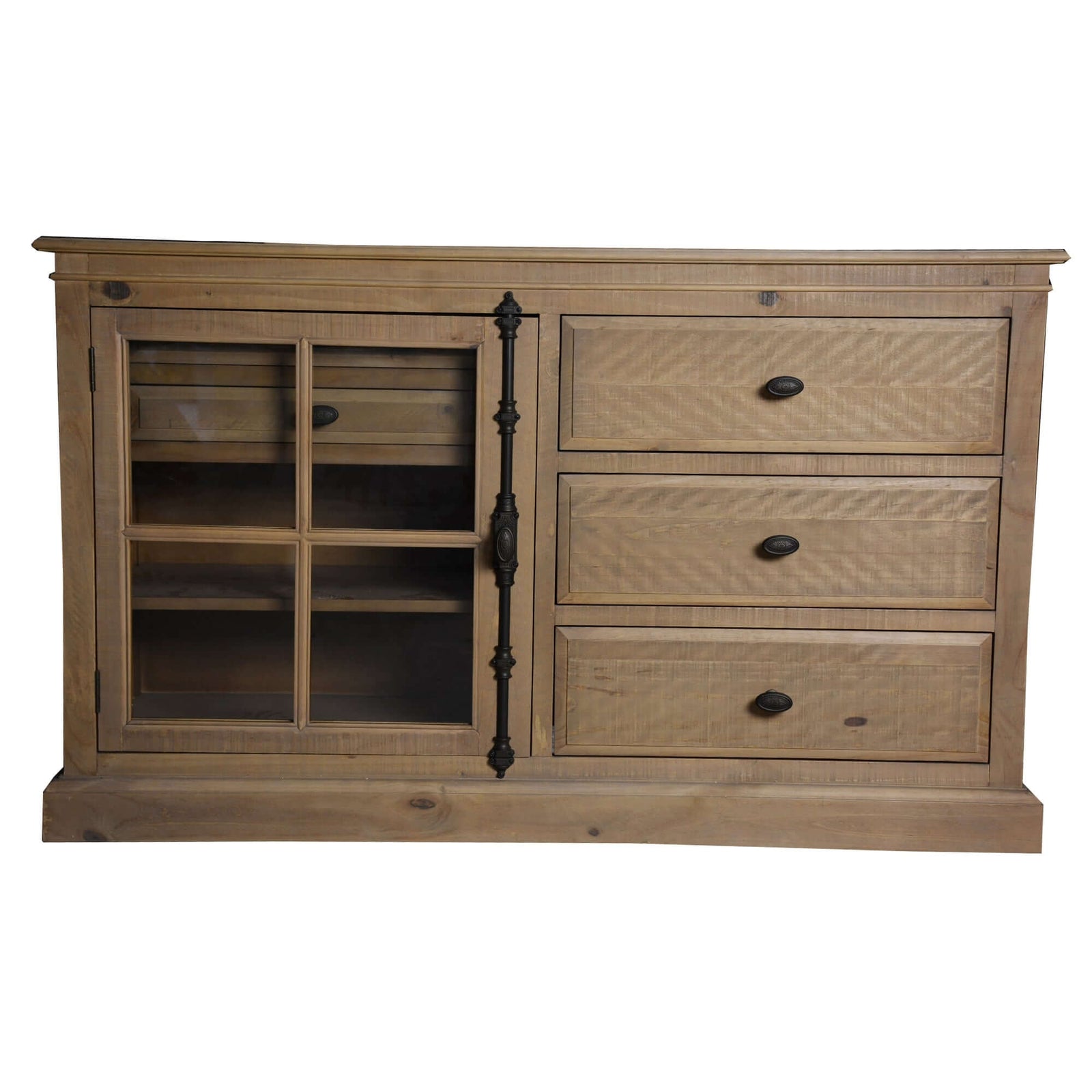 Jade Dresser - French Provincial Style 5-Drawer Cabinet-Upinteriors