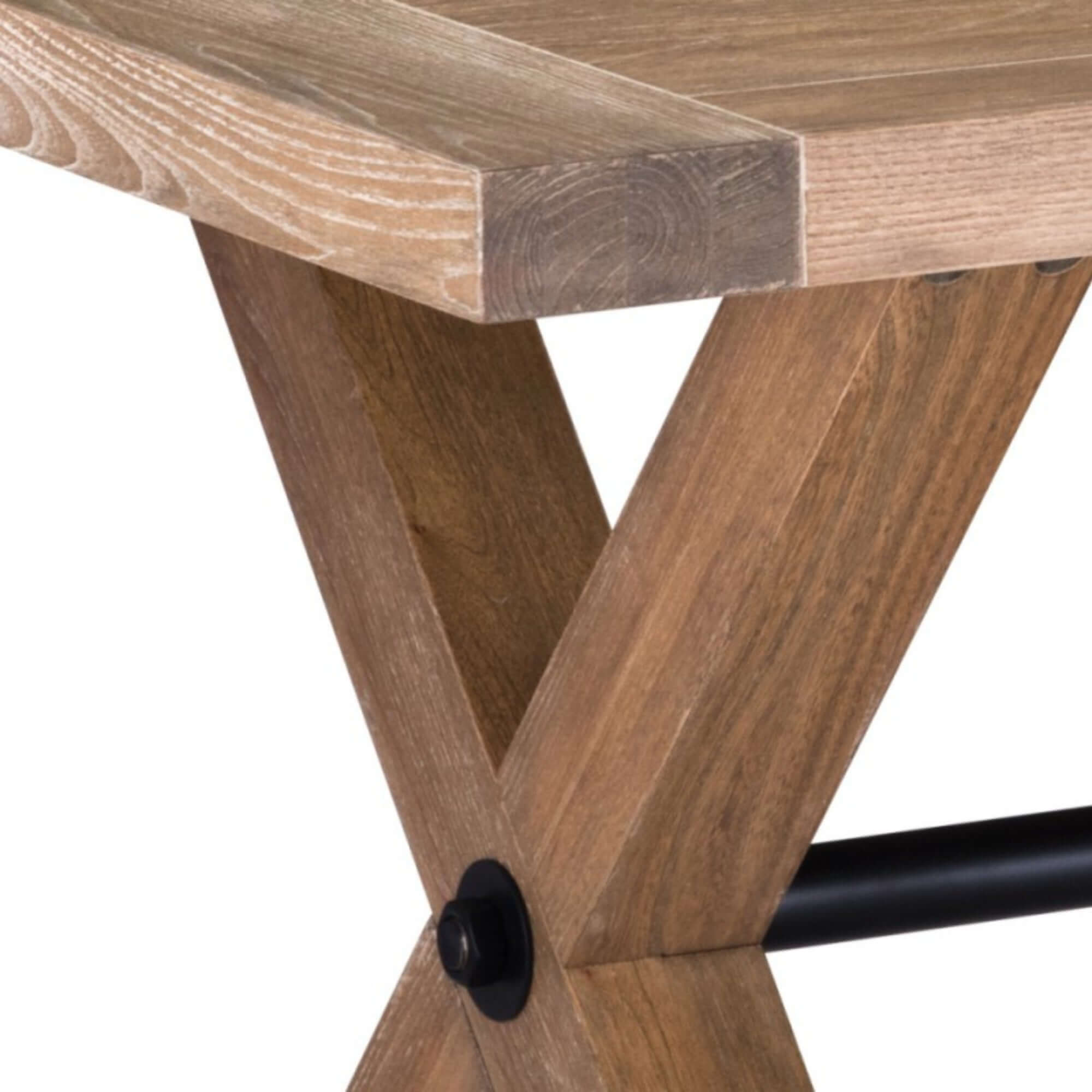 Woodland 190cm Timber Dining Table - Natural Elegance-Upinteriors