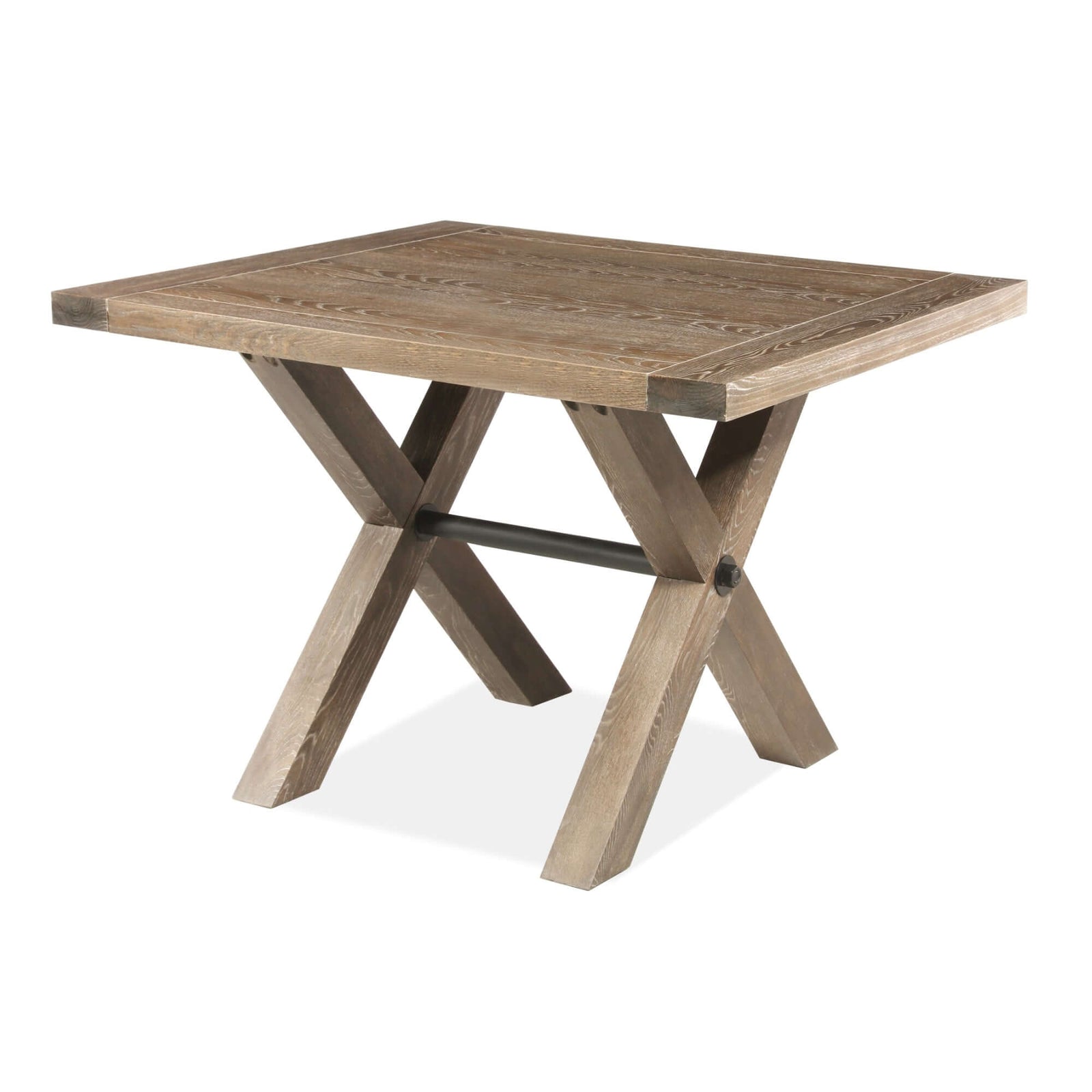 Woodland Lamp Table - 60cm Elm Wood Side Desk-Upinteriors