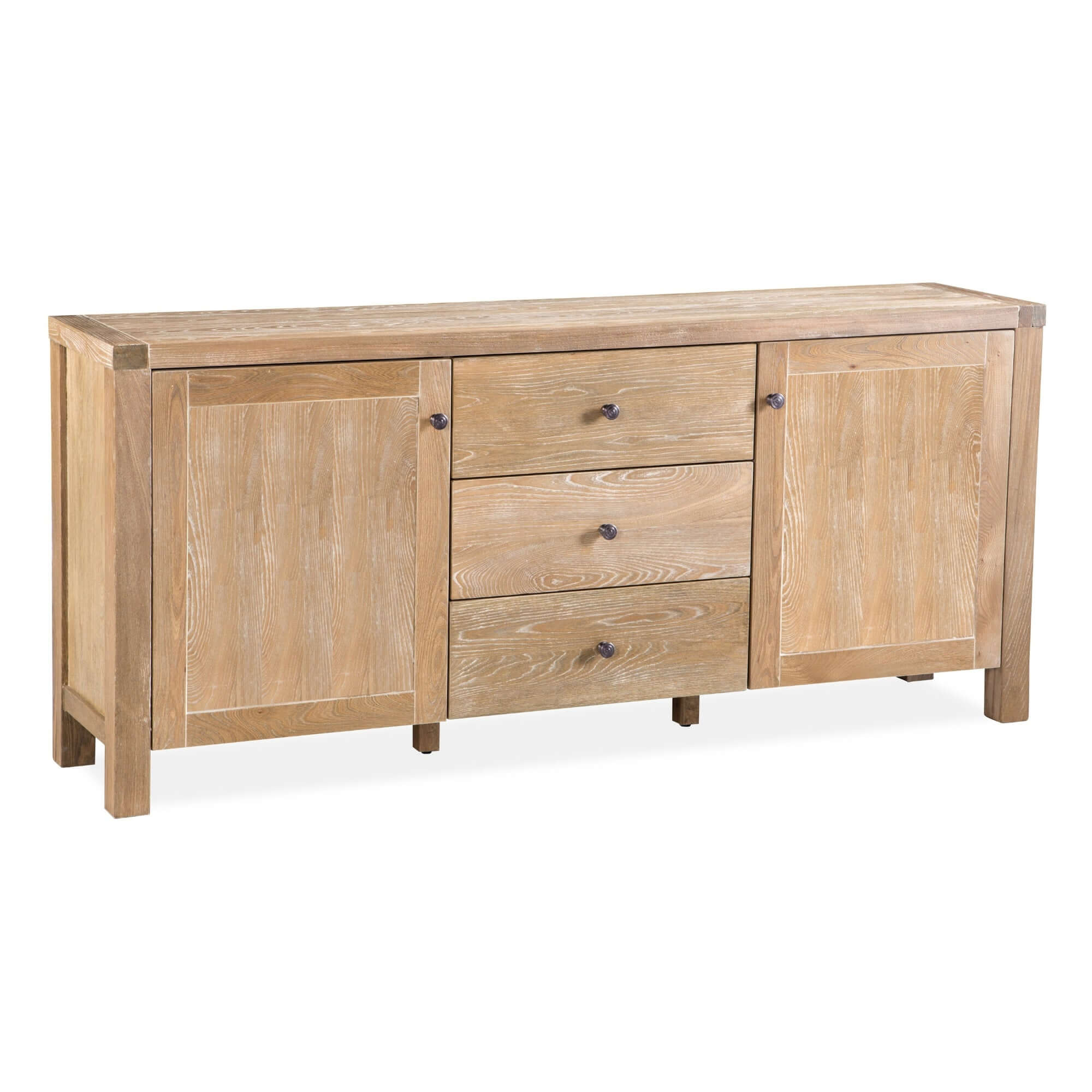 Woodland Buffet Table Cabinet - 140cm Timber with Storage-Upinteriors