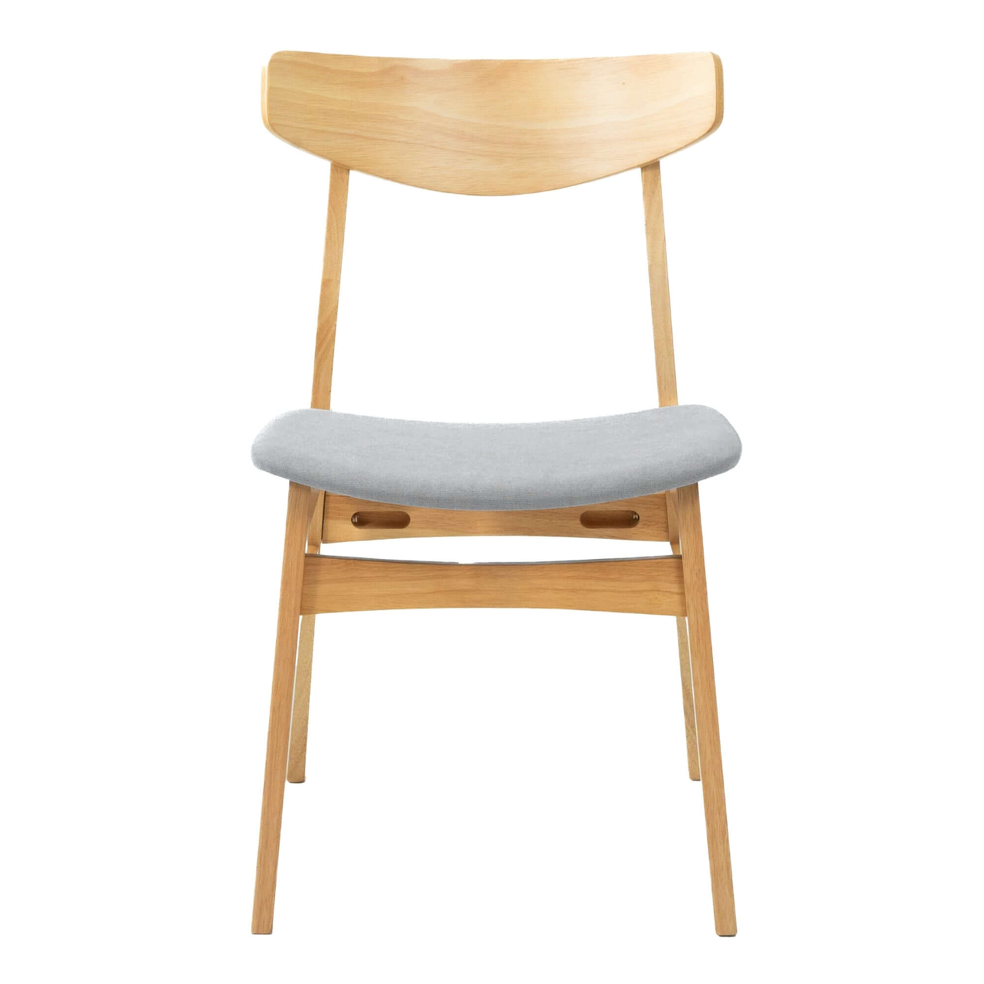 Cusco Dining Chairs 2pc - Scandinavian Solid Wood-Upinteriors