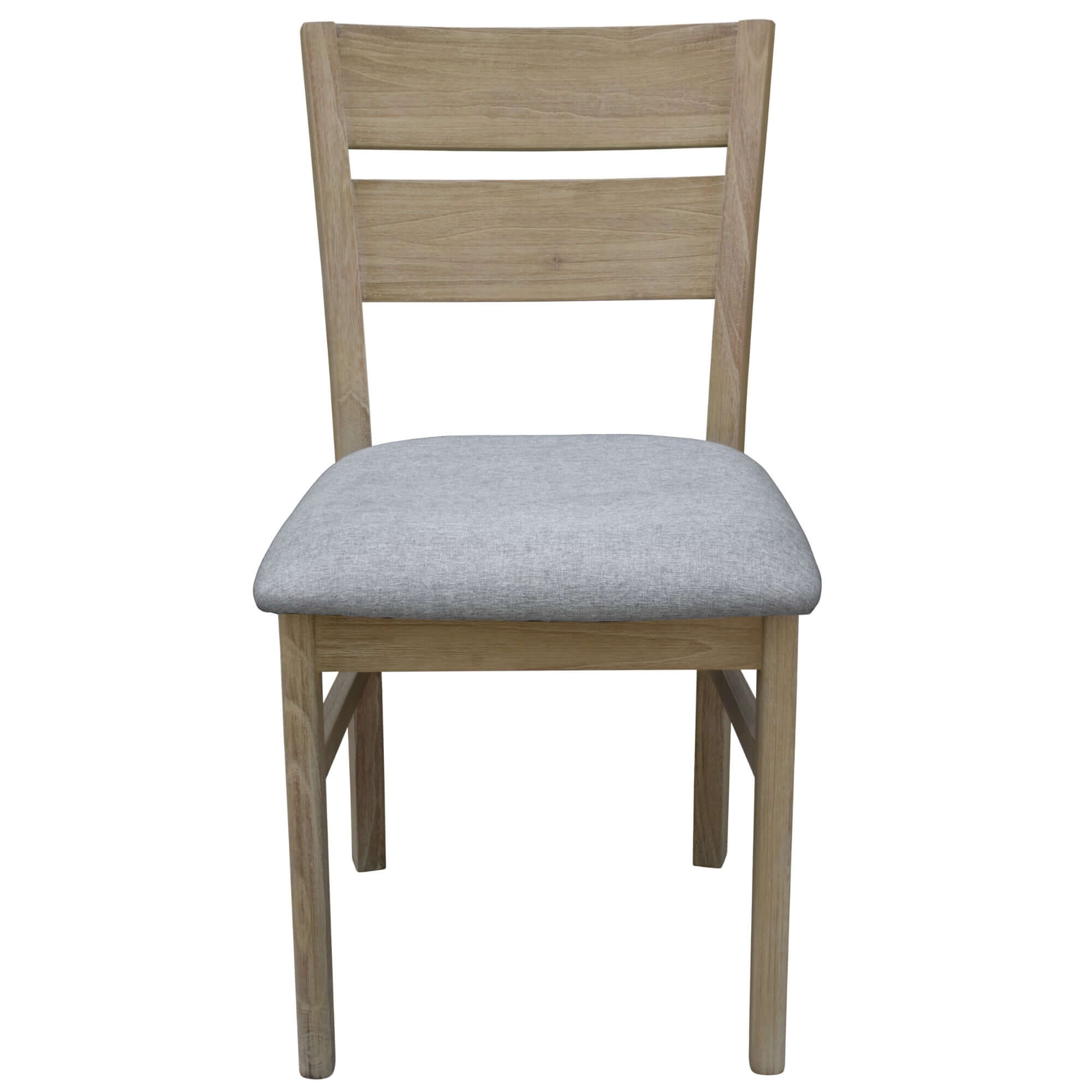 Tyler 4pc Solid Acacia Dining Chairs - Brushed Smoke-Upinteriors