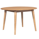 Emilio Round Dining Table - Solid Ash Wood | 4-Seater-Upinteriors