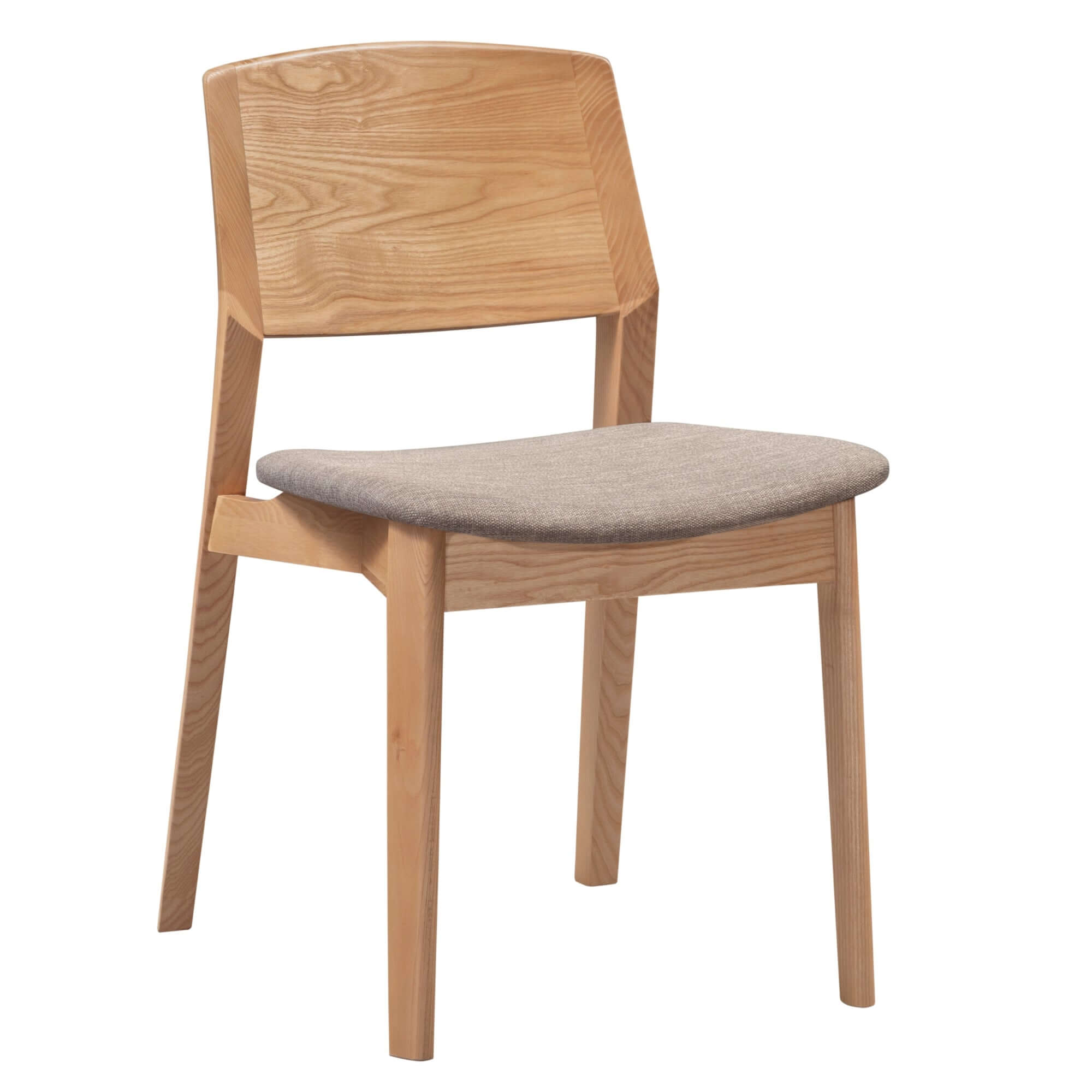 Emilio 6pc Scandinavian Dining Chairs | Solid Ash Wood-Upinteriors