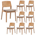 Emilio 8pc Scandinavian Dining Chairs Set-Upinteriors