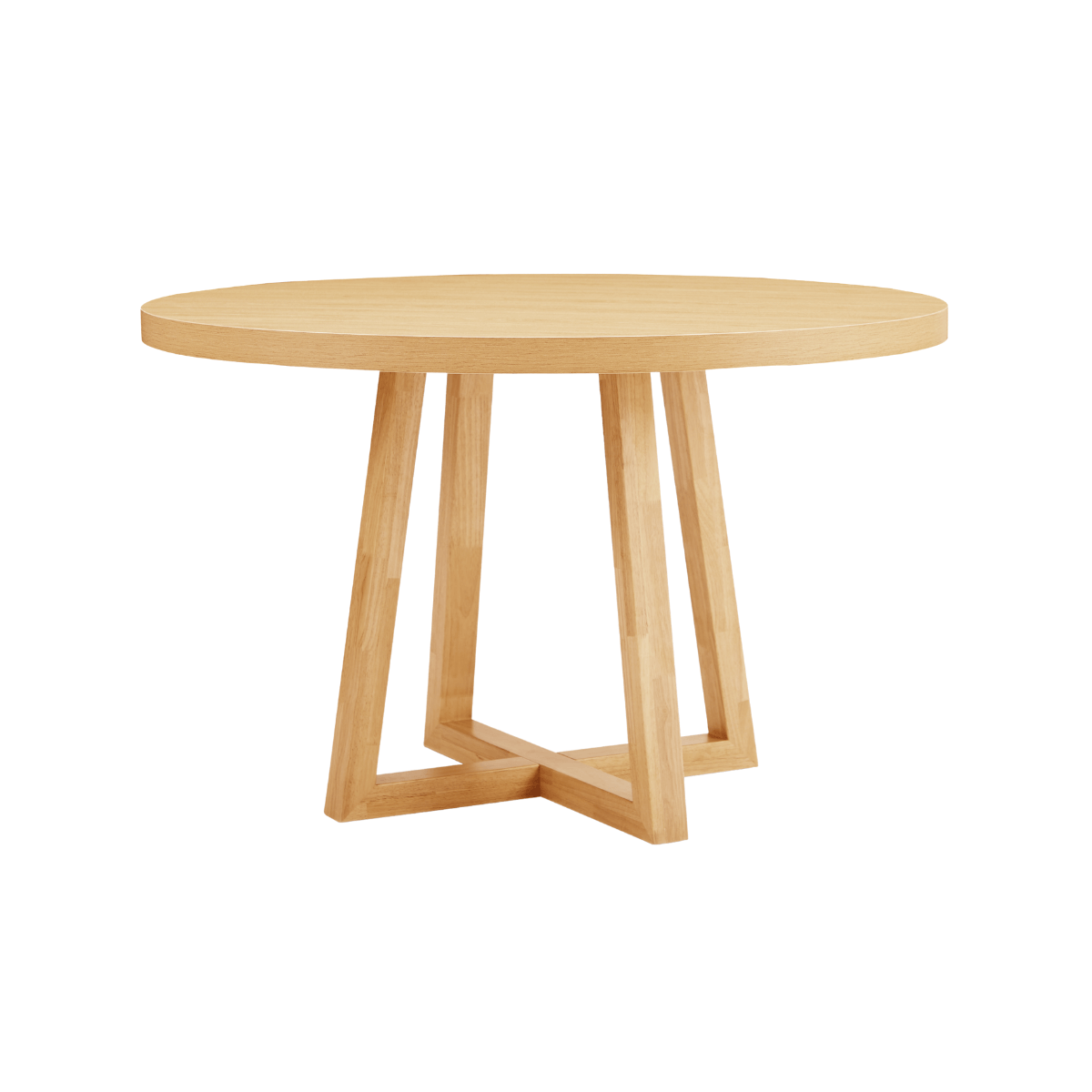 Harry 4 Seater Dining Table in Natural-Upinteriors