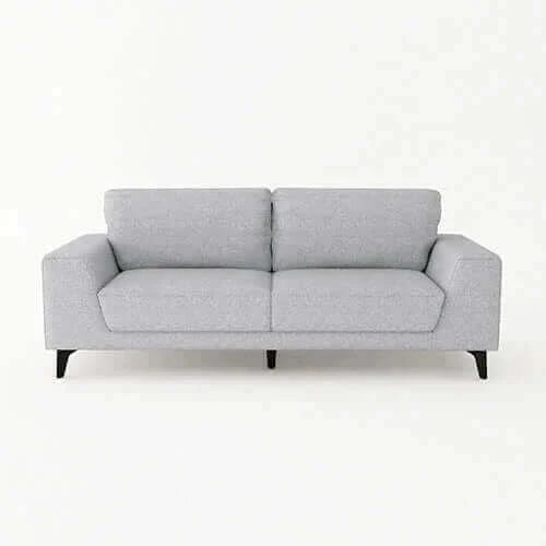 Buy 3 Seater Sofa Light Grey Fabric Lounge Set for Living Room Couch – Upinteriors-Upinteriors
