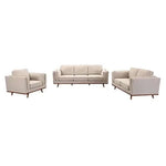 Buy 3+2+1 Seater Sofa Beige Fabric Lounge Set for Living Room Couch – Upinteriors-Upinteriors