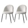 Buy Artiss Dining Chairs Accent Chairs Armchair Kitchen Sherpa - Upinteriors-Upinteriors