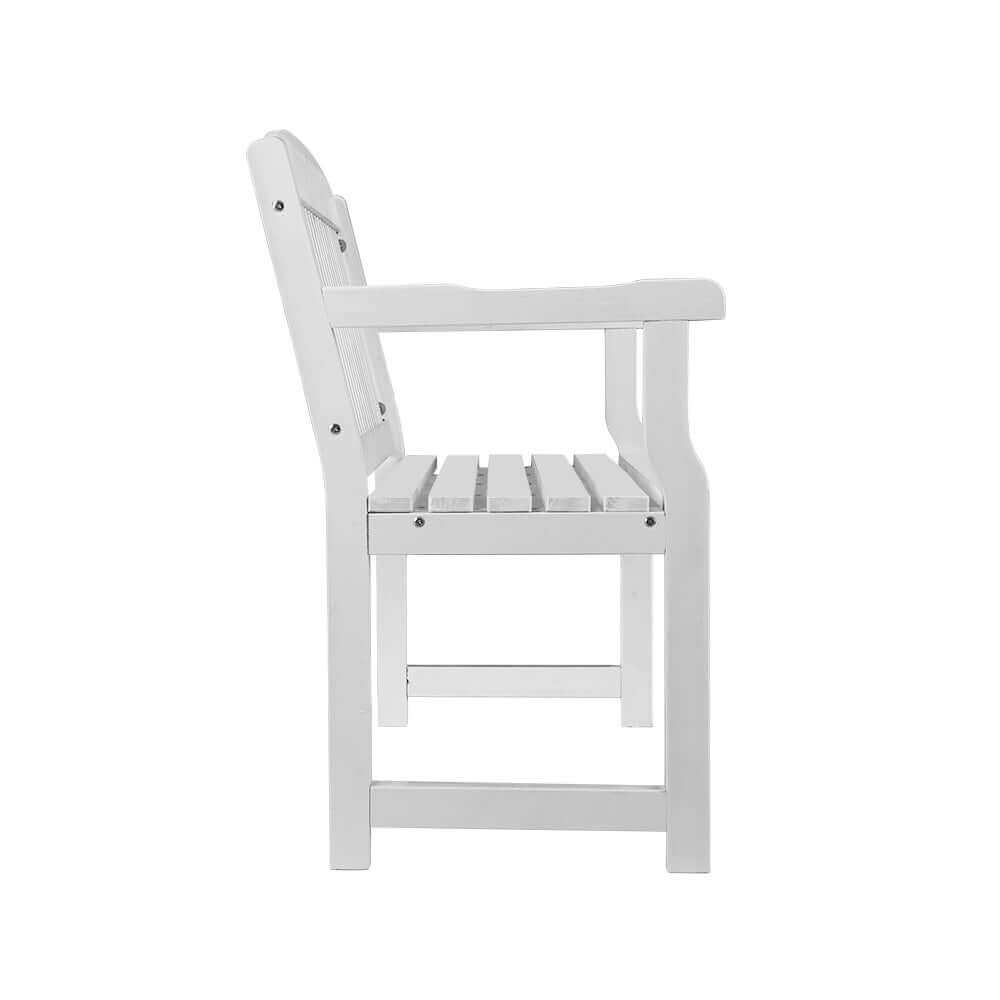 Gardeon Outdoor Garden Bench Seat Wooden Chair Patio Furniture Timber Lounge-Upinteriors