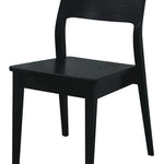 Providence Chair - Set of 2 (Black)-Upinteriors
