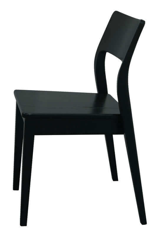 Providence Chair - Set of 2 (Black)-Upinteriors