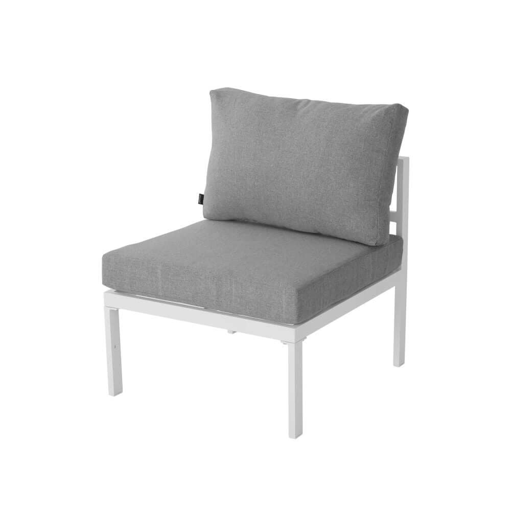 Outdoor 5 Piece White Couch Set-Upinteriors