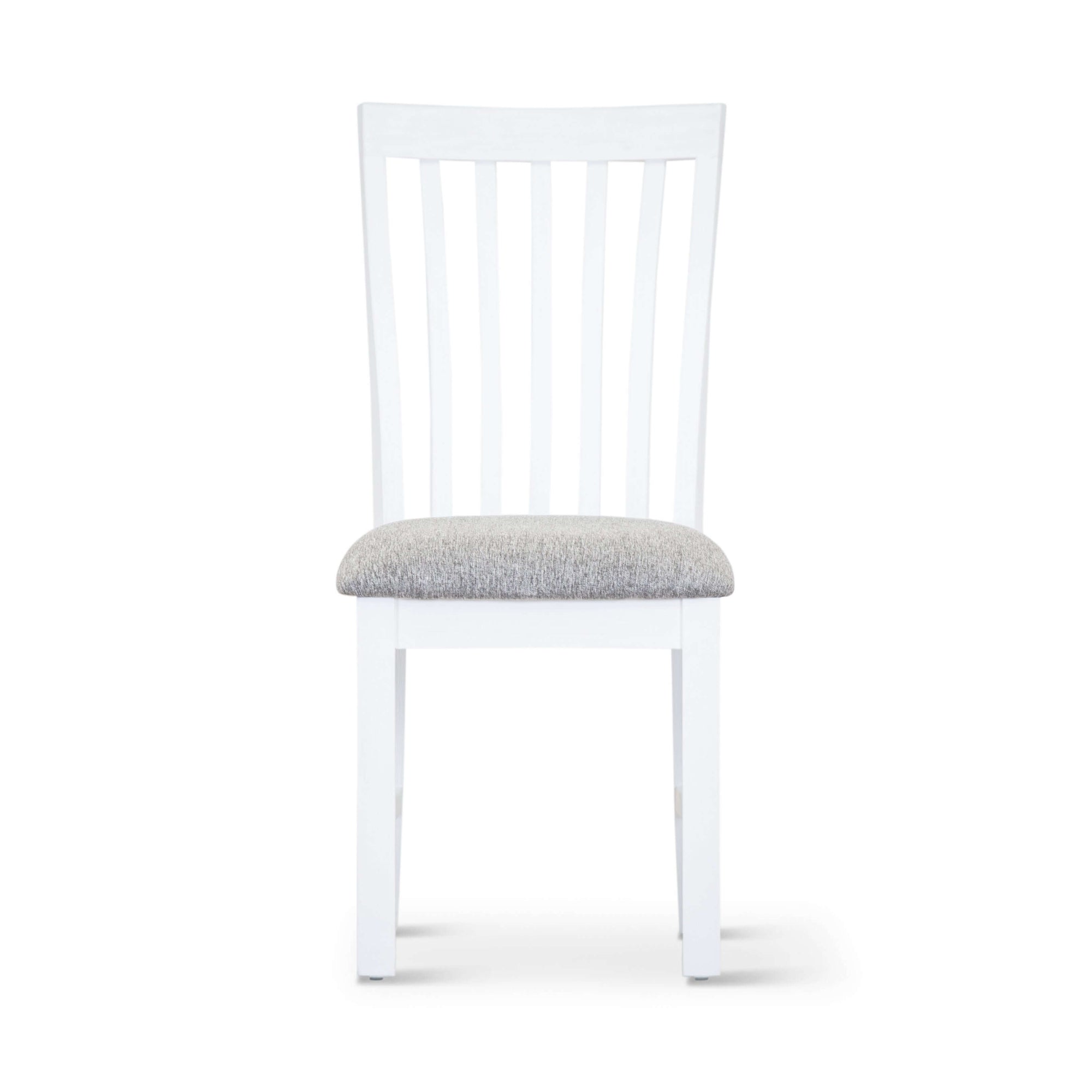 Laelia Dining Chair Set of 8 Solid Acacia Timber Wood Coastal Furniture - White-Upinteriors
