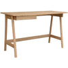 Mindil Office Desk Student Study Table Solid Wooden Timber Frame - Ash Natural-Upinteriors