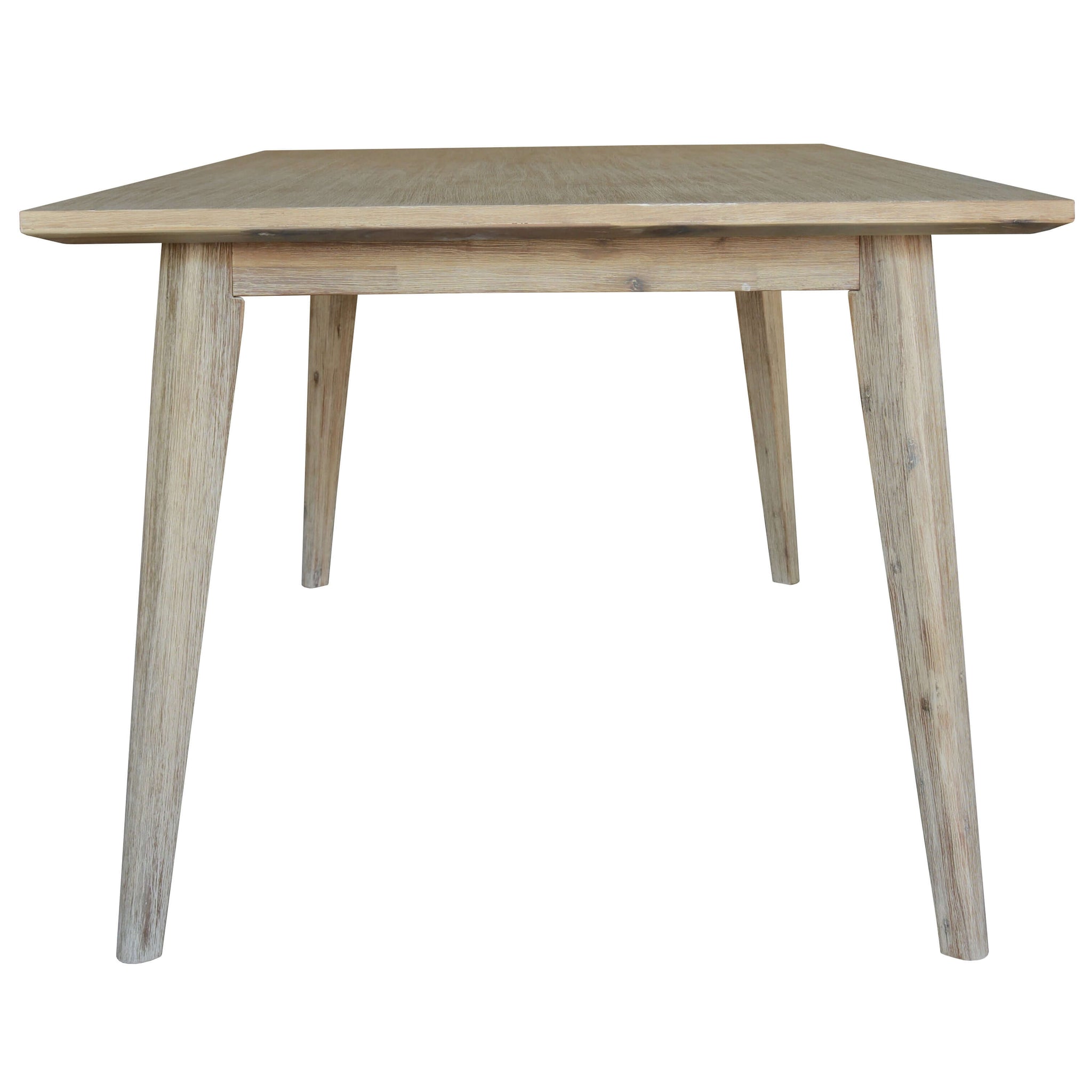 Grevillea Dining Table 180cm Solid Acacia Timber Wood Tropical Furniture - Brown-Upinteriors