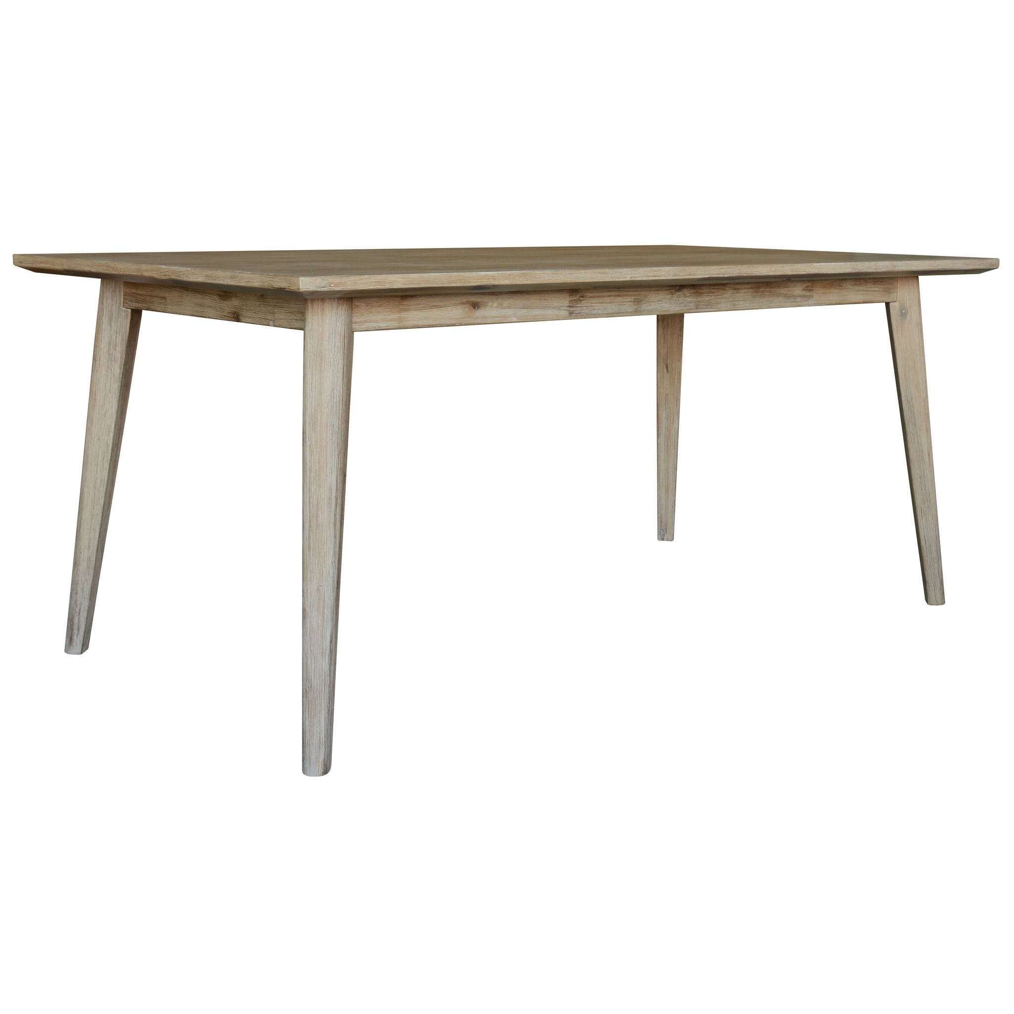 Grevillea Dining Table 210cm Solid Acacia Timber Wood Tropical Furniture - Brown-Upinteriors