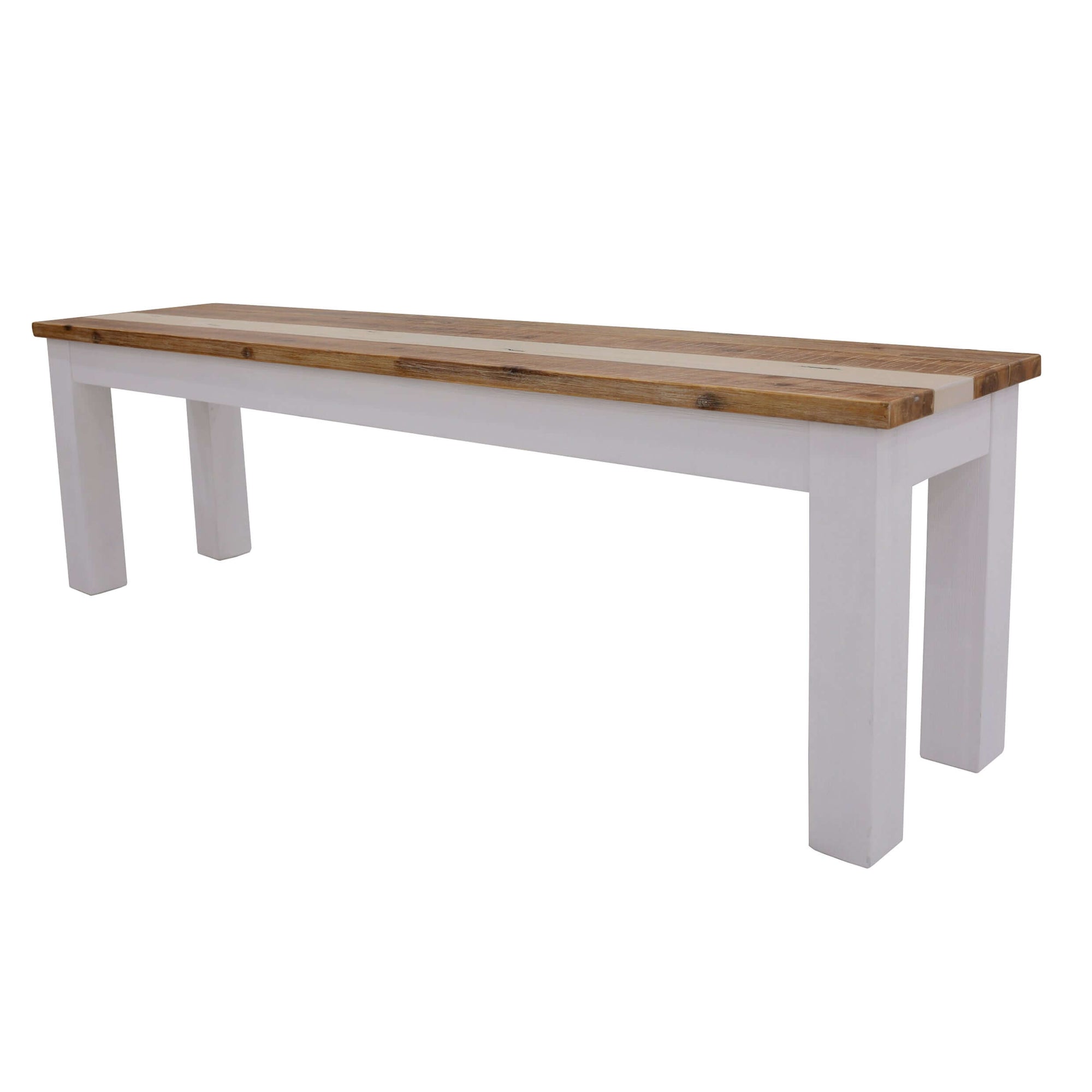 Orville Dining Bench 170cm Solid Acacia Wood Home Dinner Furniture - Multi Color-Upinteriors