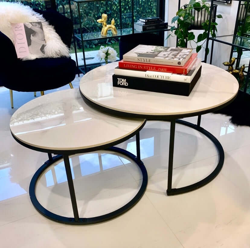 Buy Interior Ave The Exec Nested Coffee Table Set – Upinteriors-Upinteriors