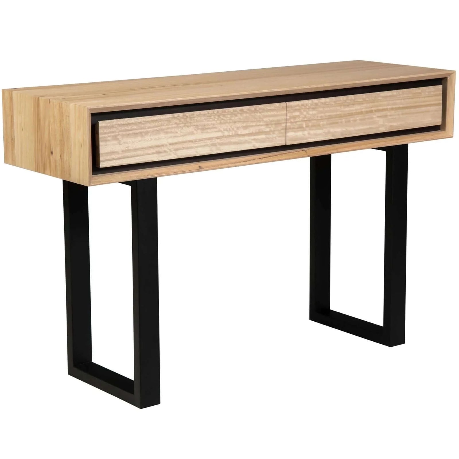 Buy aconite console hallway entry table 120cm solid messmate timber wood - natural - upinteriors-Upinteriors