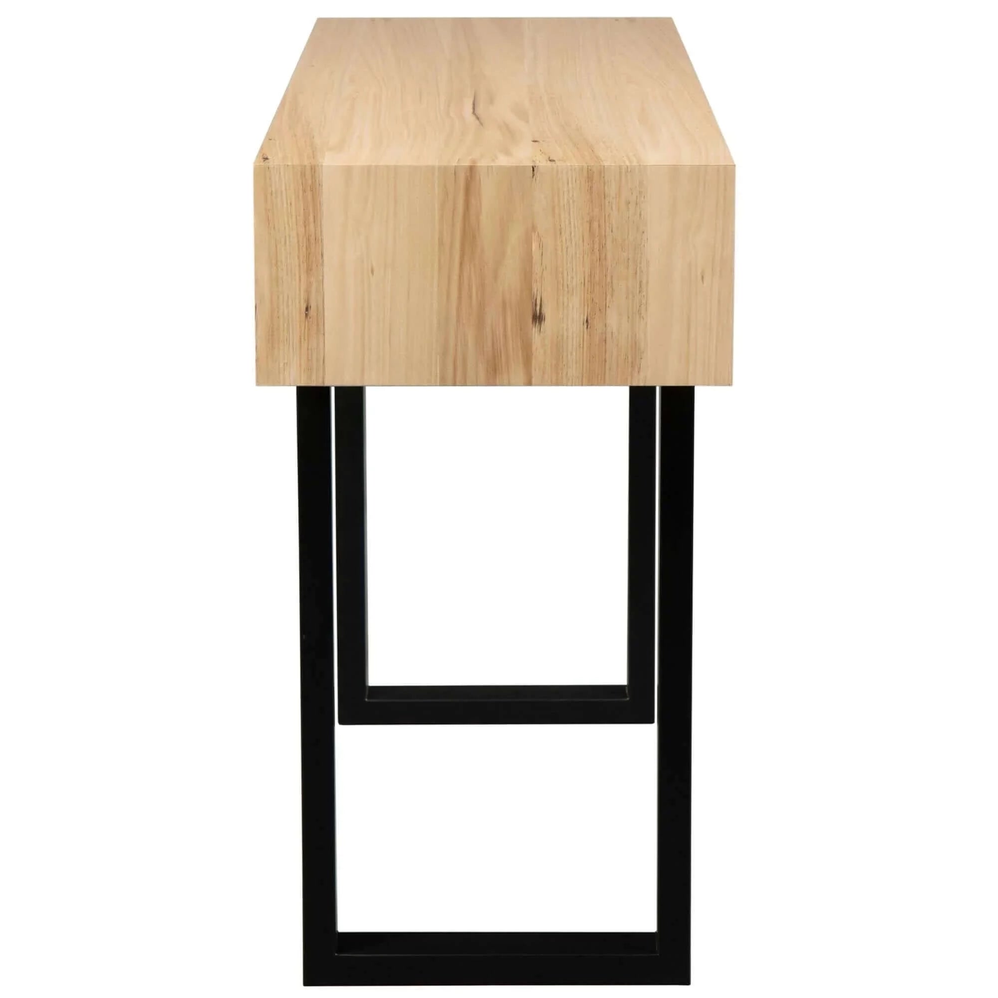 Buy aconite console hallway entry table 120cm solid messmate timber wood - natural - upinteriors-Upinteriors