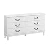 Buy artiss chest of drawers dresser table lowboy storage cabinet white kubi bedroom - upinteriors-Upinteriors