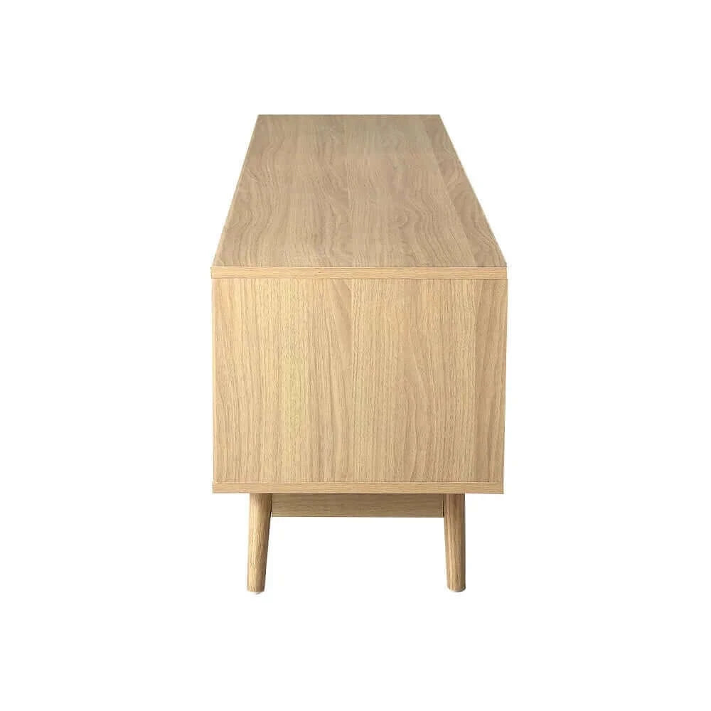 Buy Artiss TV Cabinet Entertainment Unit Storage Cabinets Rattan Wooden 180CM-Upinteriors