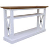 Buy beechworth console hallway entry table 140cm solid pine wood hampton - grey - upinteriors-Upinteriors