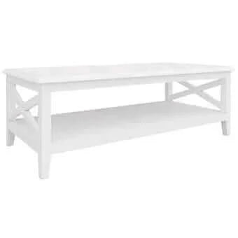 Buy Daisy Coffee Table 120cm Rectangular Solid Acacia Wood Hampton Furniture – Upinteriors-Upinteriors