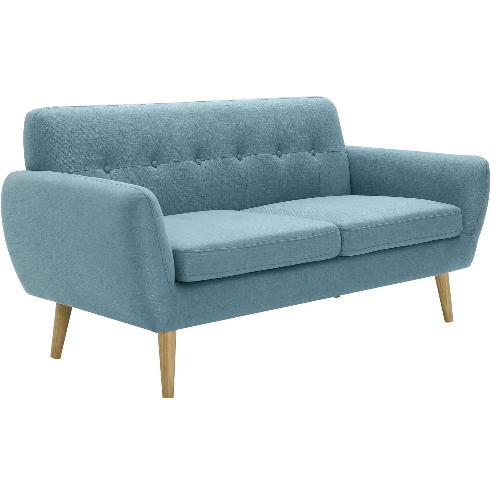 Buy Dane 3 Seater Fabric Upholstered Sofa Lounge Couch - Upinteriors-Upinteriors