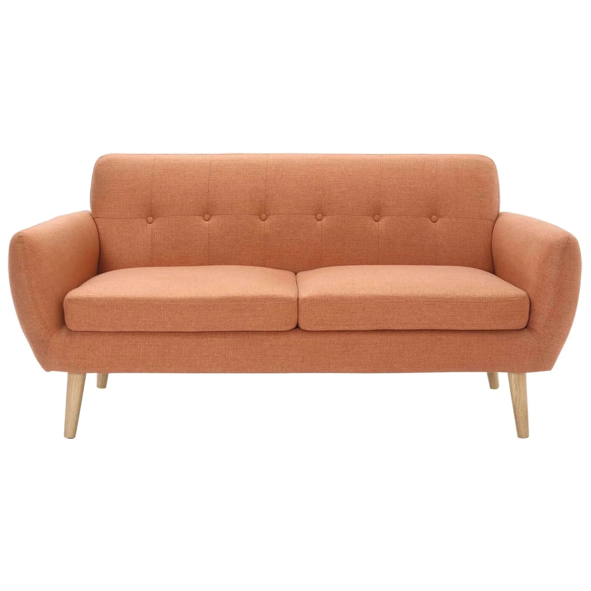 Buy Dane 3 Seater Fabric Upholstered Sofa Lounge Couch – Upinteriors-Upinteriors