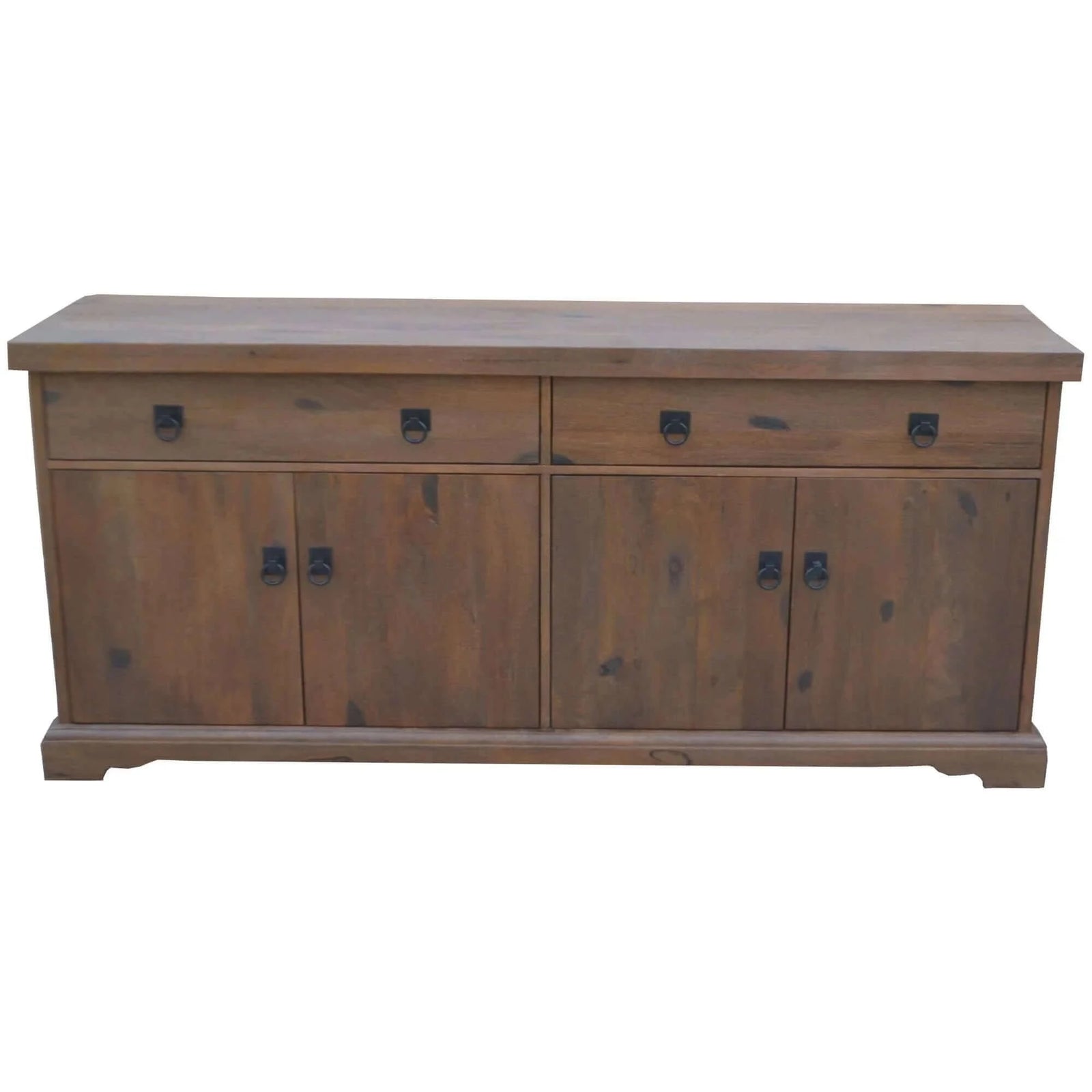 Buy florence buffet table 180cm 2 door 4 drawer solid mango timber wood - upinteriors-Upinteriors