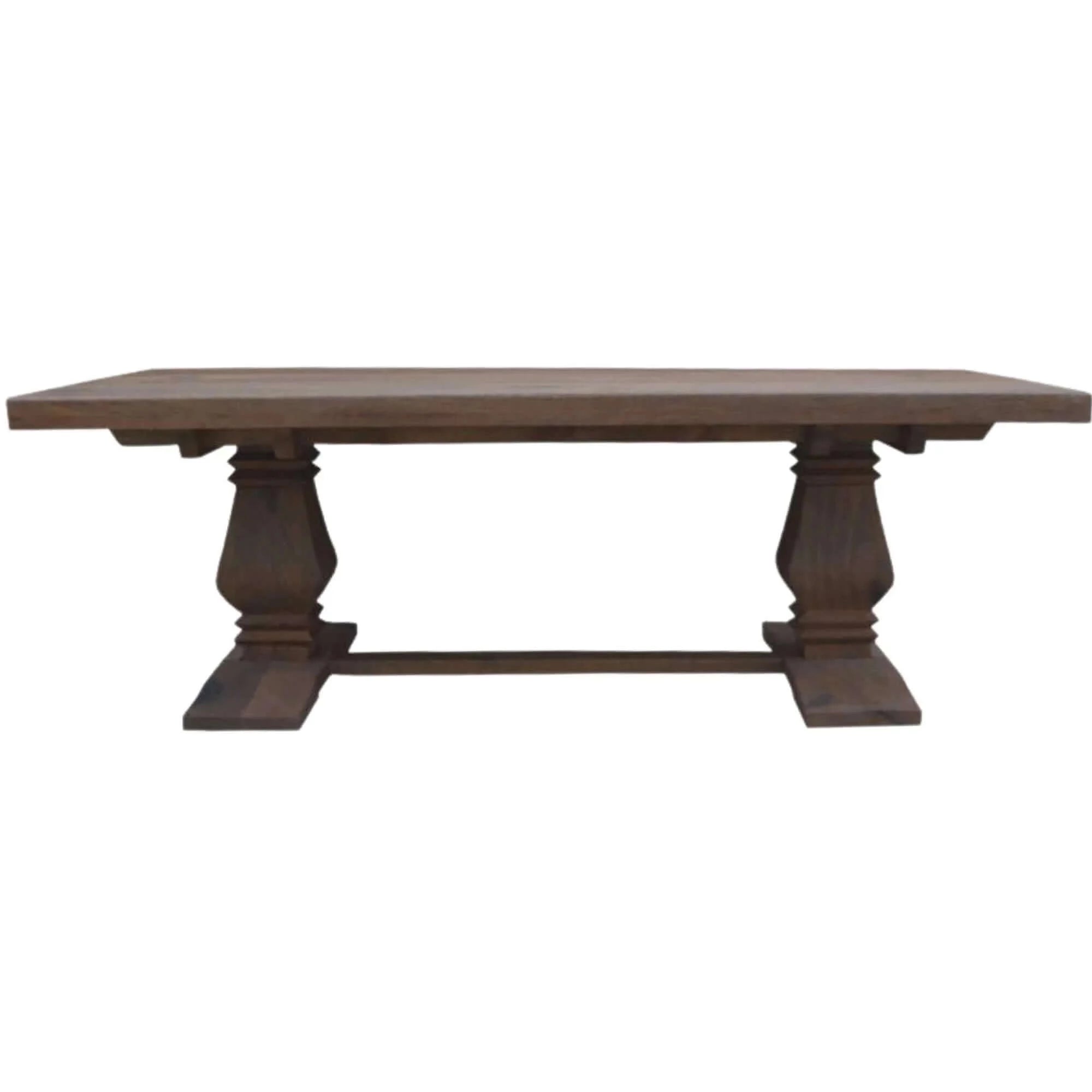 Florence Coffee Table 140cm Pedestal Solid Timber Wood French Provincial-Upinteriors