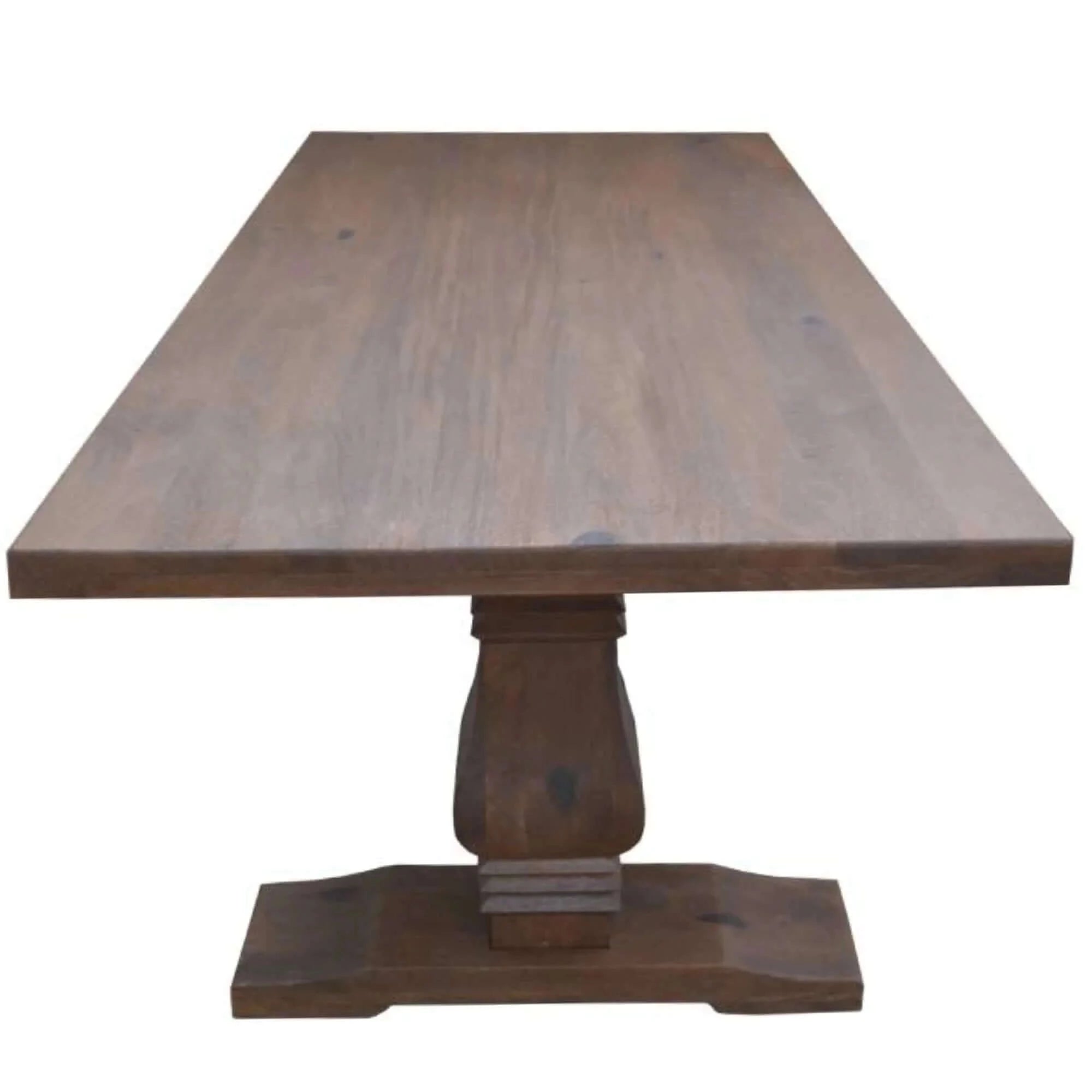 Buy florence dining table 230cm french provincial pedestal solid timber wood - upinteriors-Upinteriors