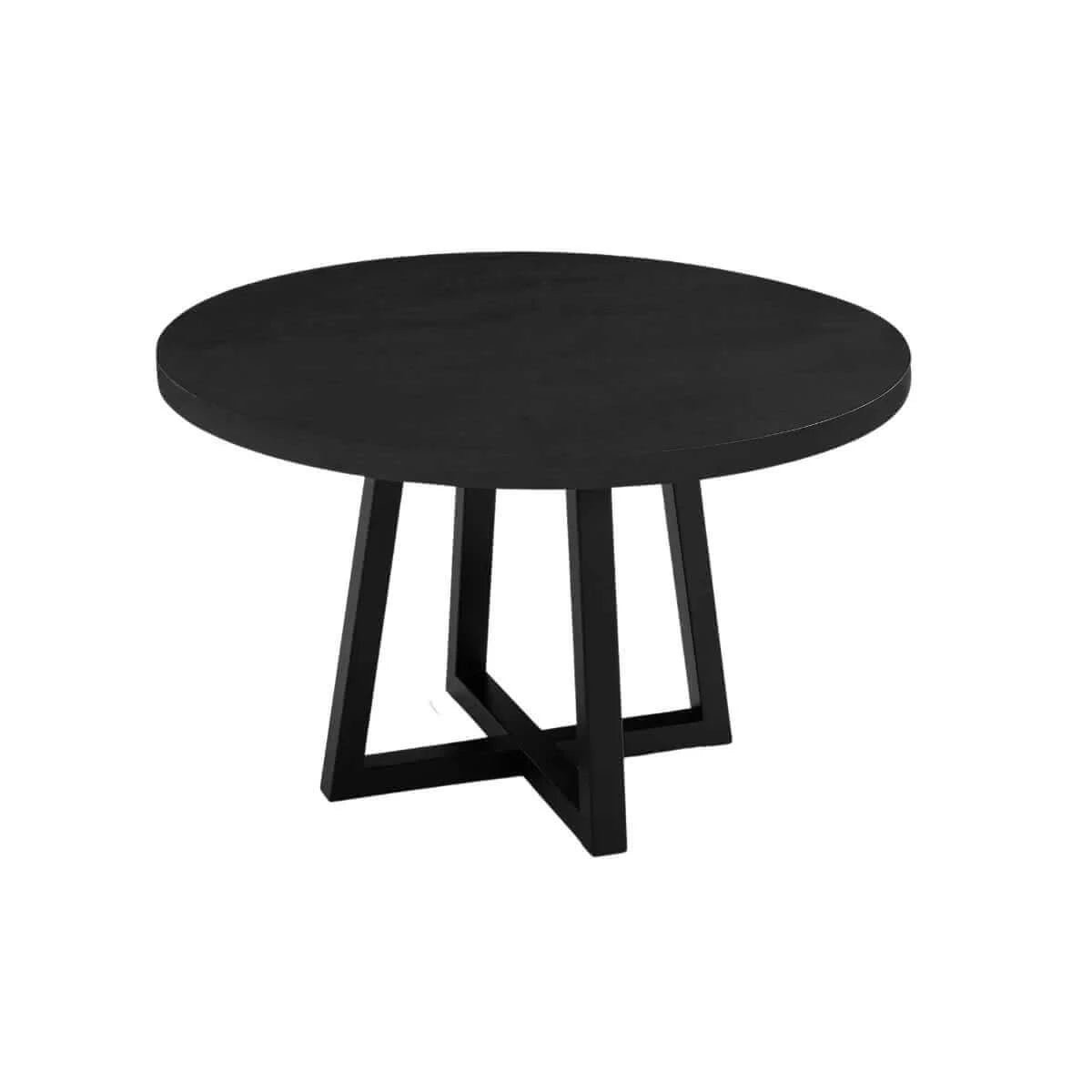 Buy harry 4 seater dining table in black - upinteriors-Upinteriors