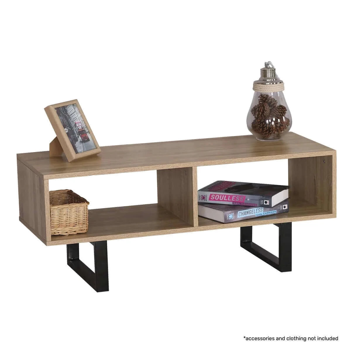 Buy Home Master Coffee Table Wide Dual Storage Stylish Modern Design – Upinteriors-Upinteriors
