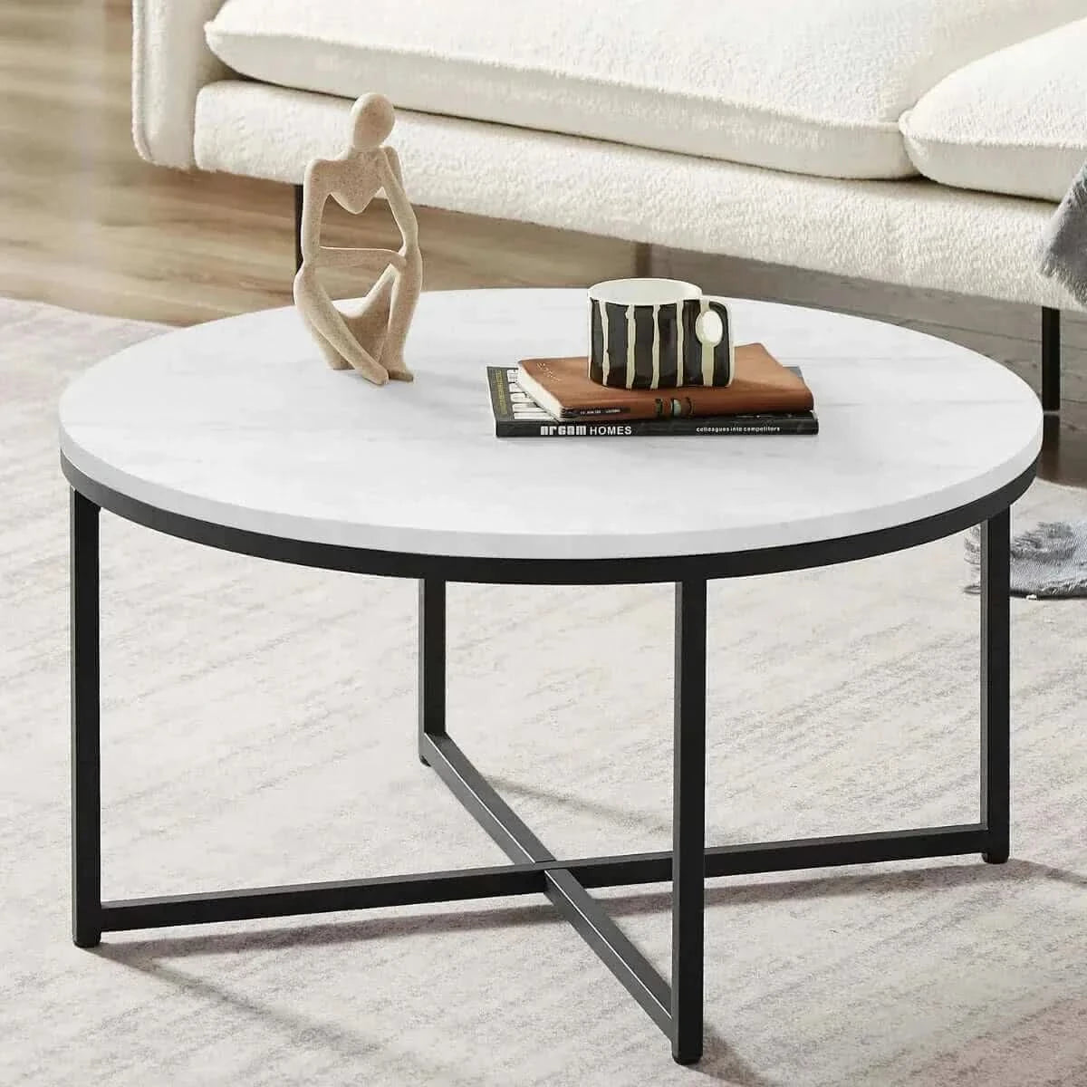 Buy jordyn cross legs coffee table upinteriors Upinteriors