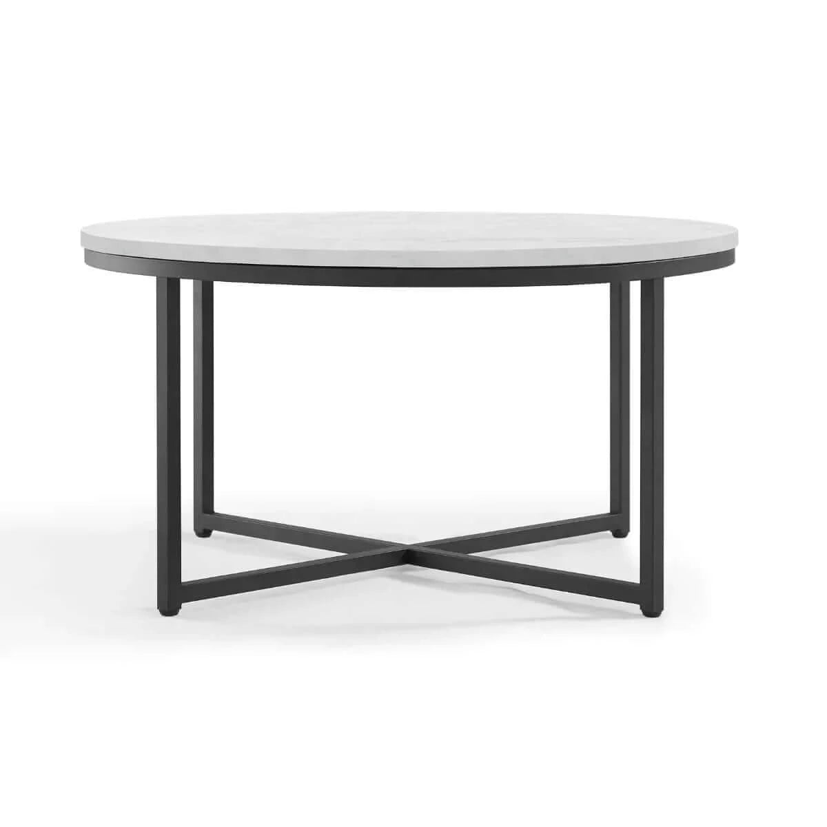 Buy jordyn cross legs coffee table - upinteriors-Upinteriors