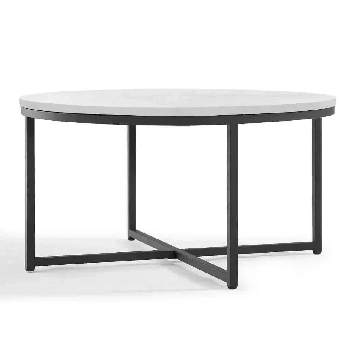 Buy jordyn cross legs coffee table upinteriors Upinteriors
