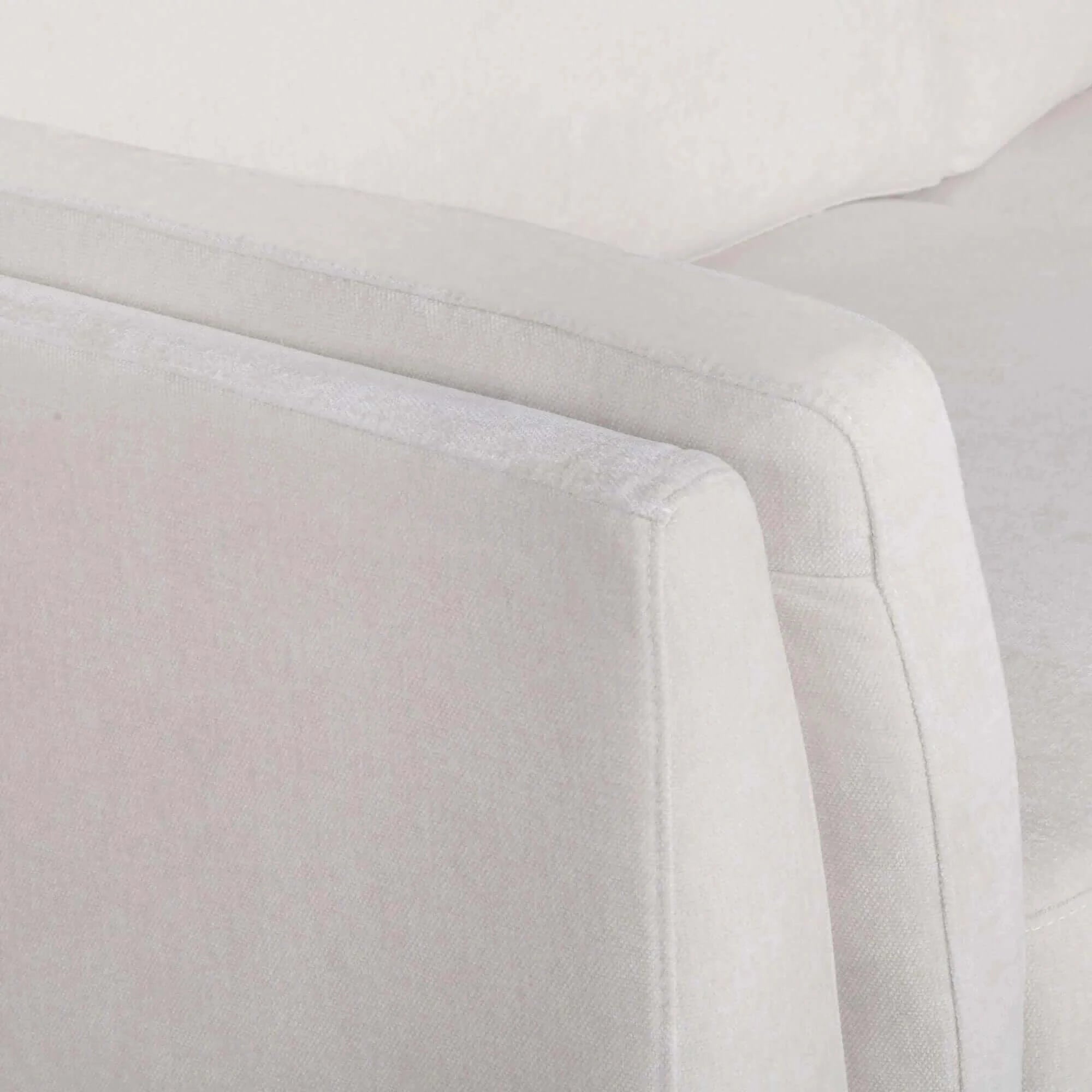 Buy nooa 3 seater sofa fabric uplholstered lounge couch - stone - upinteriors-Upinteriors